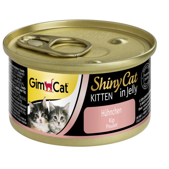 GimCat Shinycat Kitten Chicken 70g 4002064413143