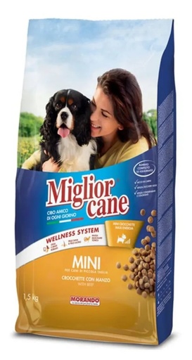 [Miglior] Miglior Cane Mini Kibbles with Beef 1.5kg 8007520024211