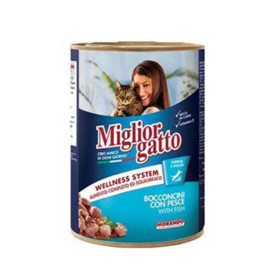 [Miglior] Miglior Gatto Chunks with Fish 405gm 8007520012249