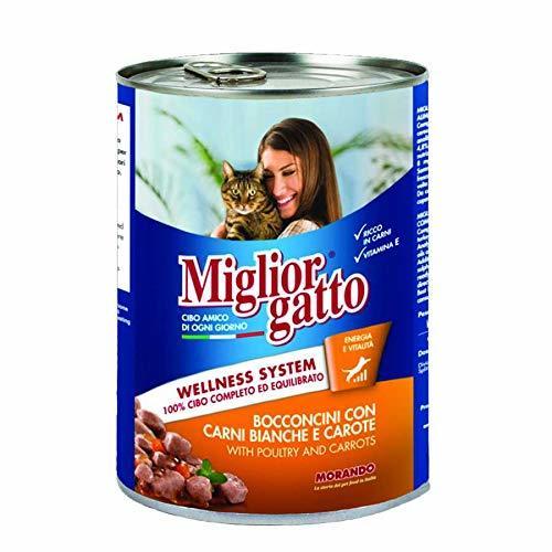 [Miglior] Miglior Gatto Chunks with White Meats and Carrots 405gm 8007520012171