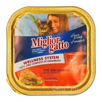 [Miglior] Miglior Gatto Salmon 100gm Aluminum Tray 8007520013017