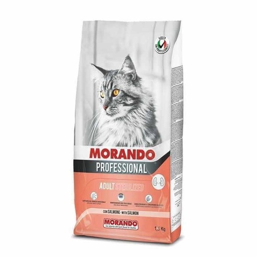 [Morando] Morando Professional Gatto Adult Sterilized With Salmon 1.5kg 8007520098175