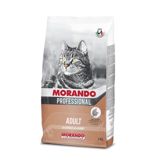 [Morando] Morando Professional Gatto Adult Croquettes with Rabbit 2kg 8007520099028