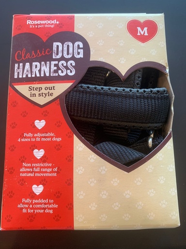 [rosewood] Rosewood Classic Harness Black M 5025659885124