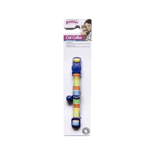[Pawise] Pawise Cat Collar Stripe Blue 8886467580147