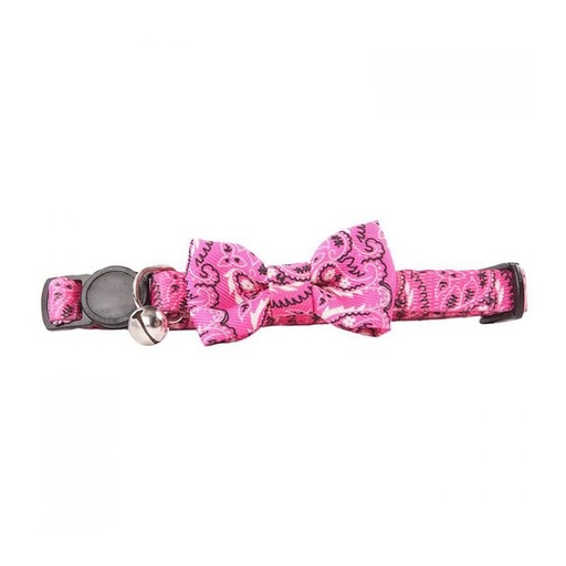 [Pawise] Pawise Cat Collar w/Bowknot Pink 8886467580208