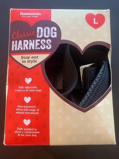 [Rosewood] Rosewood Classic Harness Black L 5025659885223