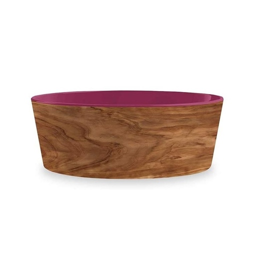 [Tarhong] Tarhong Olive Pet Bowl Medium Magenta 6" x 2.2"/3 Cups 789313772773