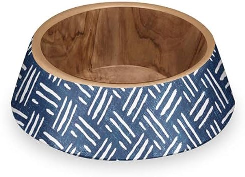 [Tarhong] Tarhong Indigo Oasis Pet Bowl Small 6.3" x 1.9"/1.5 Cups 789313774470