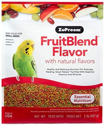 [Zupreem] Zupreem Fruitblend Flavor for Small Birds 2lb (907g) pack 762177810201